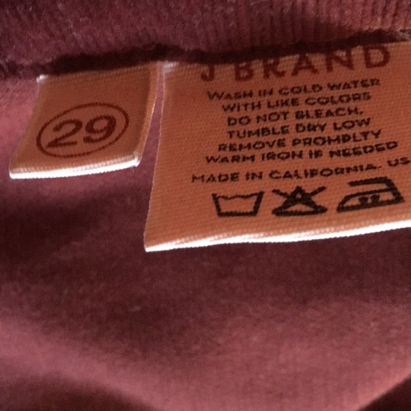 NWOT J Brand Fine Corduroy Flare Pants - Picture 7 of 8